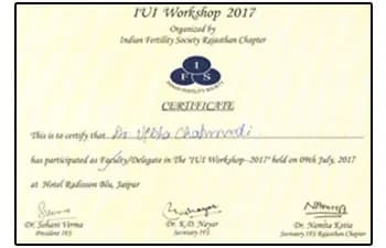 Dr. Vibha Chaturvedi Sharma — certificate 6